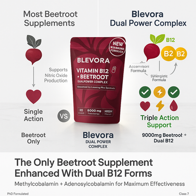 Blevora Vitamin B-12 Beetroot Capsules